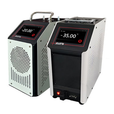 Calibratore criostatico autocontrollato PID portatile da -35 a 150°C con risoluzione di visualizzazione di 0,001°C