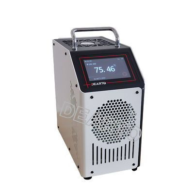 Calibratore criostatico autocontrollato PID portatile da -35 a 150°C con risoluzione di visualizzazione di 0,001°C