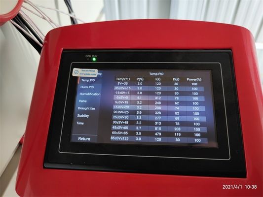 Camera di calibrazione termo-igrometrica ad alta uniformità 5-95%RH Classificazione di laboratorio