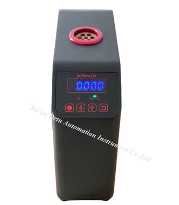 Termostato a temperatura zero automatico portatile nero con rapporto di risoluzione di 0,001C