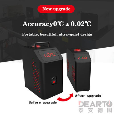 7.4kg Peso netto Progettazione Zero grado termostato a pozzo secco con rapporto di risoluzione 0,001C