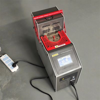 Bagno di sale ad alta temperatura di calibrazione con gamma 180C-670C e risoluzione dello schermo 0,001C