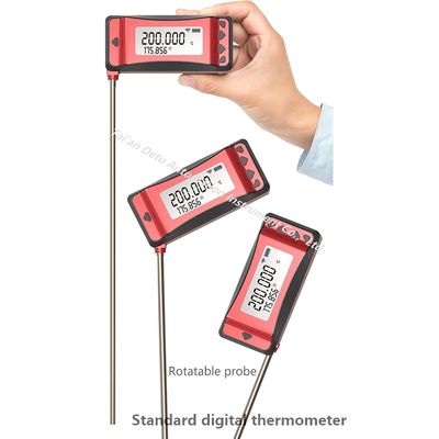 Termometro digitale portatile a batteria di litio ricaricabile per uso in laboratorio o industriale