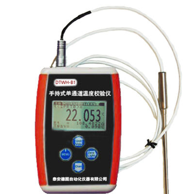 Termometro industriale portatile a canale singolo/doppio come riferimento di temperatura standard
